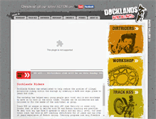 Tablet Screenshot of docklandsriders.org.uk